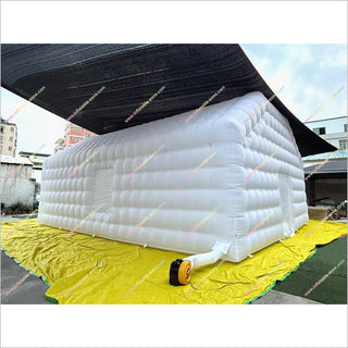 Big Inflatable Nightclub Air Cube Tent Disco Light Waterproof Inflatable House Tent For Adults