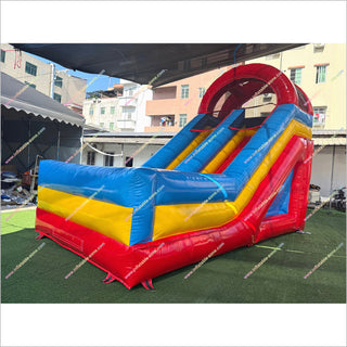 Big Inflatable Slide Rental Backyard Play House Inflatable Jump Bouncer Blow Up Slide For Sale