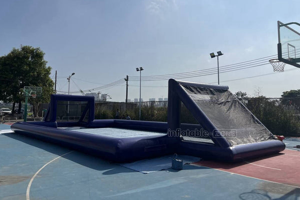 Big Inflatable Soap Football Field Soccer Court Arena Sports Game Inflatable Football Pitch