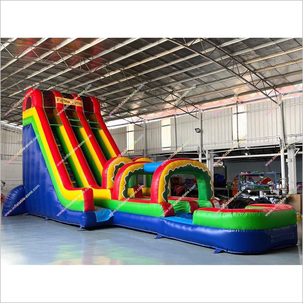Big Inflatable Water Slide Rentals Indoor Commercial Playground Equipm