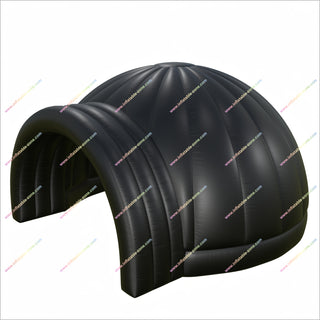 Black Dome Tent Inflatable Event Space Outdoor Commercial Exhibition Inflatable Tent House For Camping