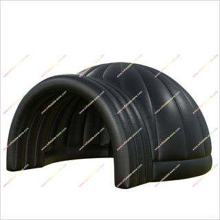 Black Dome Tent Inflatable Event Space Outdoor Commercial Exhibition I