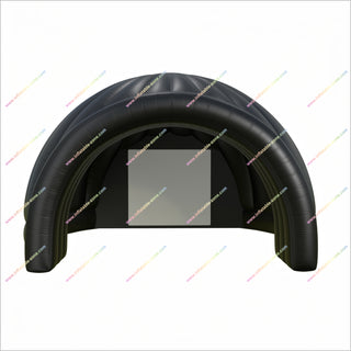Black Dome Tent Inflatable Event Space Outdoor Commercial Exhibition Inflatable Tent House For Camping