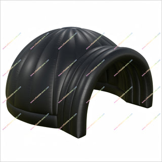 Black Dome Tent Inflatable Event Space Outdoor Commercial Exhibition Inflatable Tent House For Camping