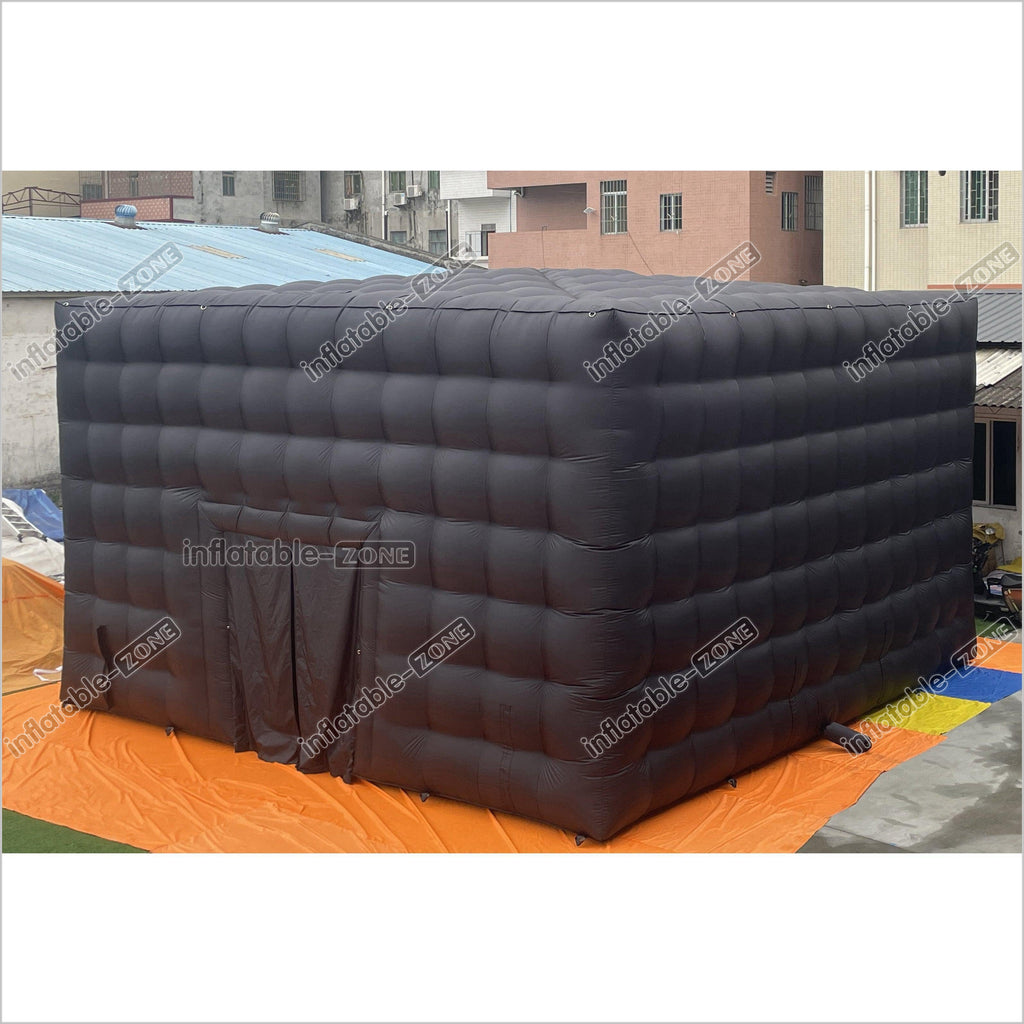 Black Inflatable Night Club Large Inflatable Party Tent Waterproof Nig