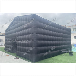 tent disco Backyard Large Black Inflatable Nightclub Wedding Tent Inflatable Disc
