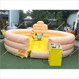Blow Up Camel Inflatable Mechanical Bull Game Entertainment Theme Park Rodeo Bull Hire Near Me