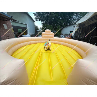 Blow Up Camel Inflatable Mechanical Bull Game Entertainment Theme Park Rodeo Bull Hire Near Me