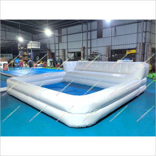 Blow Up Pool Couch Inflatable Water Sofa Swimming Pool Chair Family Party Inflatable Couch With Pool