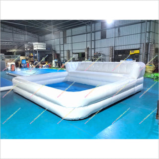 Blow Up Pool Couch Inflatable Water Sofa Swimming Pool Chair Family Party Inflatable Couch With Pool