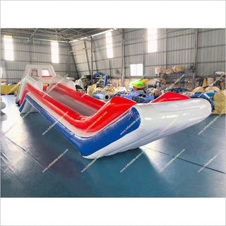 Boat Slide Inflatable Water Floating Games Pool Inflatable Island Lake Floats Large Inflatable Water Slide For Yacht