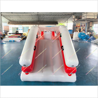 Boat Slide Inflatable Water Floating Games Pool Inflatable Island Lake Floats Large Inflatable Water Slide For Yacht