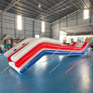 Bring ultimate water fun to your yacht, pool, or lake with our Boat Slide Inflatable! This large floating island features a thrilling water slide and games, perfect for splashing, sliding, and relaxing with friends. Made from durable materials, it’s easy to set up and guarantees endless entertainment for summer adventures on the water.