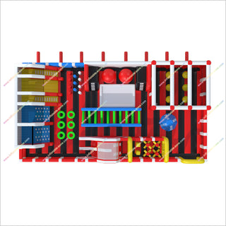 Inflatable Adventure Park Large Outdoor Bounce House Inflatable Obstacle Course Rental For Adults Near Me