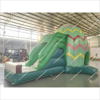 Inflatable Easter Egg Bouncy Castle And Slide Combo Indoor Inflatable Play Center Bounce House With Slide For Rent