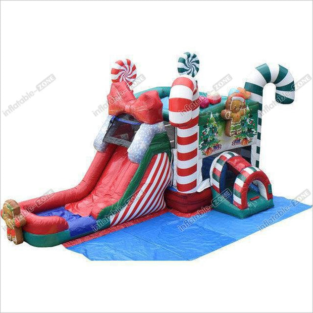 Candyland Bounce House Combo Inflatable Bouncy Castle Party Jump And S ...