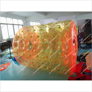 Bubble Funny Inflatable Water Roller Childrens Sports Games Water Rolling Ball Human Hamster Wheel For Sale