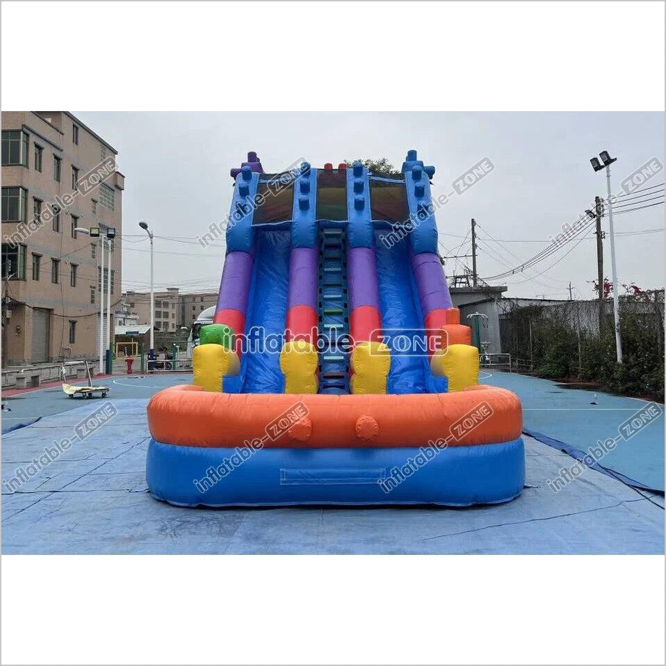 Happy Inflatable Pool Water Bounce House Inflatable Slip And Slide Happy Inflatable The Pool ...