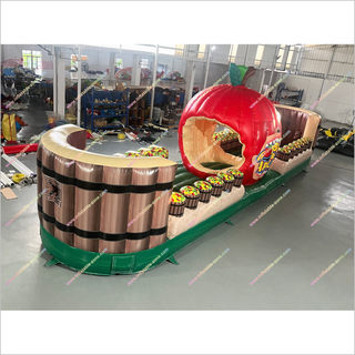 Bungee Run Inflatable Rental Amusement Park Equipment Prices Bounce House Bungee Run Bobbing For Apples