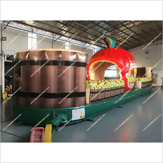 Bungee Run Inflatable Rental Amusement Park Equipment Prices Bounce House Bungee Run Bobbing For Apples