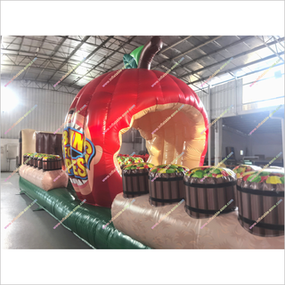 Bungee Run Inflatable Rental Amusement Park Equipment Prices Bounce House Bungee Run Bobbing For Apples