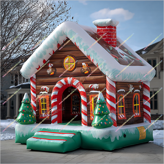 Winter Event Buy Inflatable Bounce House Commercial Christmas Decorations Bouncy Castle Inflatable Hire