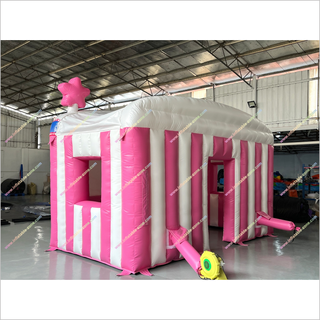 Carnival Inflatable Games Candy House Inflatable Concession Booth Blow Up Tent For Party