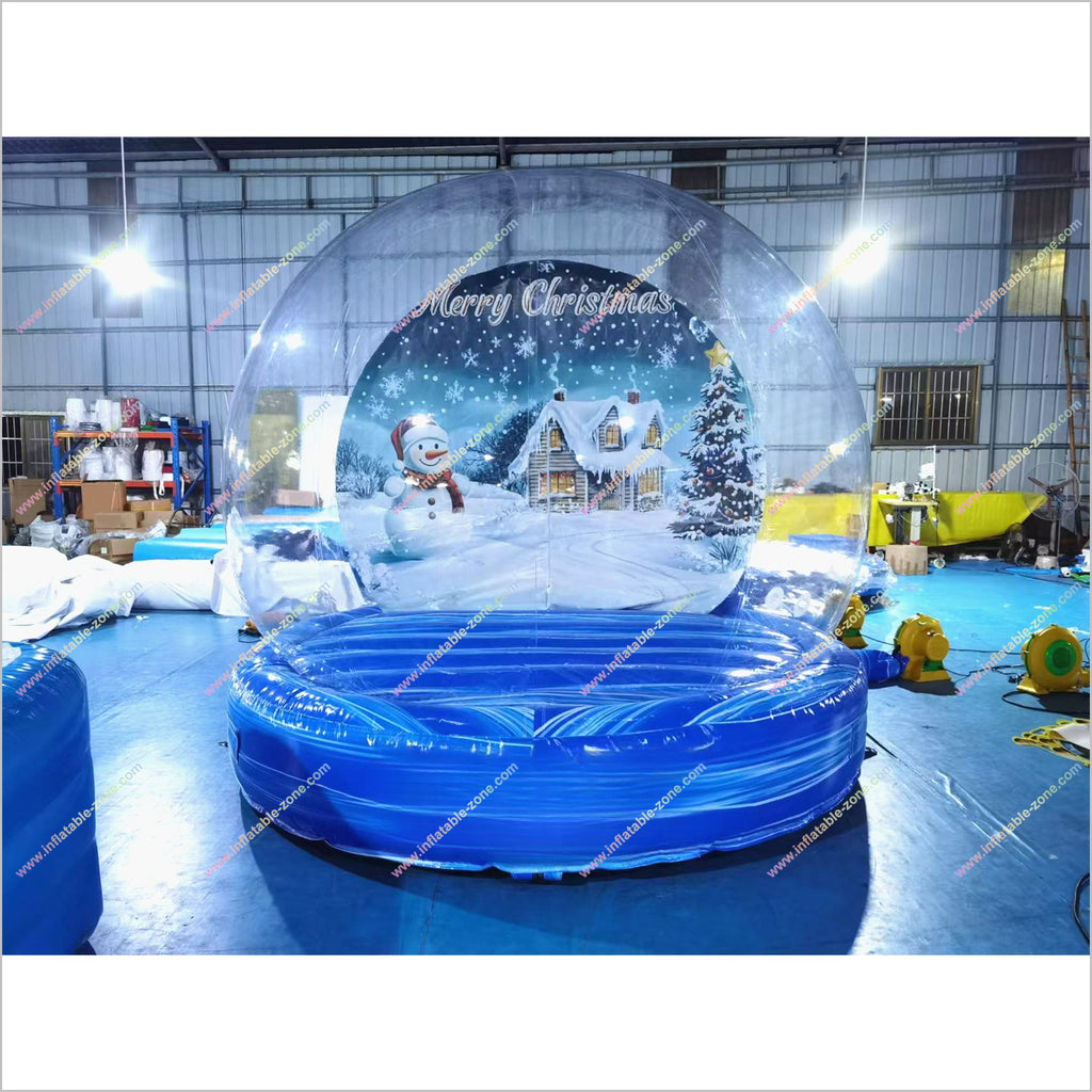 Christmas Activities Inflatable Snowman Globe Soft Play Indoor Playgro