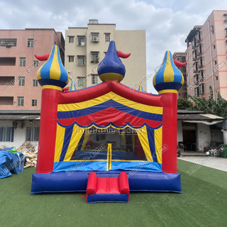 Step right up to the ultimate party fun with our Circus Bounce House! This inflatable bouncy castle is the perfect centerpiece for big jumpers at parties, providing soft play and endless entertainment. With its vibrant circus-themed design, it promises hours of fun for kids of all ages. Make your next celebration a spectacular event with this exciting addition!