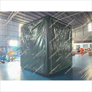 Indoor Golf Simulator Cost Inflatable Projector Screen Tent Enclosure Cage Commercial Golf Simulator For Sale