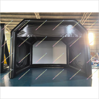 Commercial Golf Simulator Inflatable Projector Screen Outdoor Portable Hitting Cage Inflatable Golf Simulator For Rent