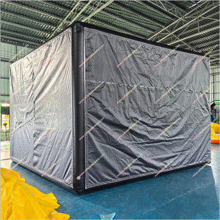 Commercial Indoor Golf Simulator Inflatable Enclosure Tent Home Golf Hitting Bay Inflatable Golf Simulator Screen For Sale