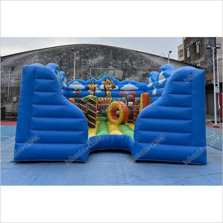Commercial Inflatable Fun City Colorful Play Inflatable Kids Playground ...