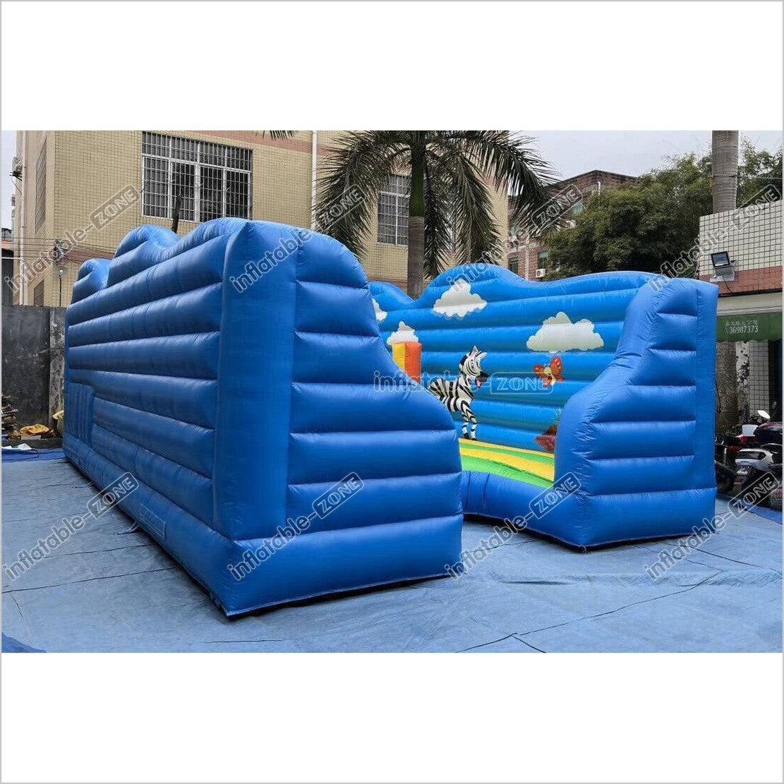 Children Inflatable Rides Commercial Inflatable Fun City Colorful Play Inflatable Kids Playground ...