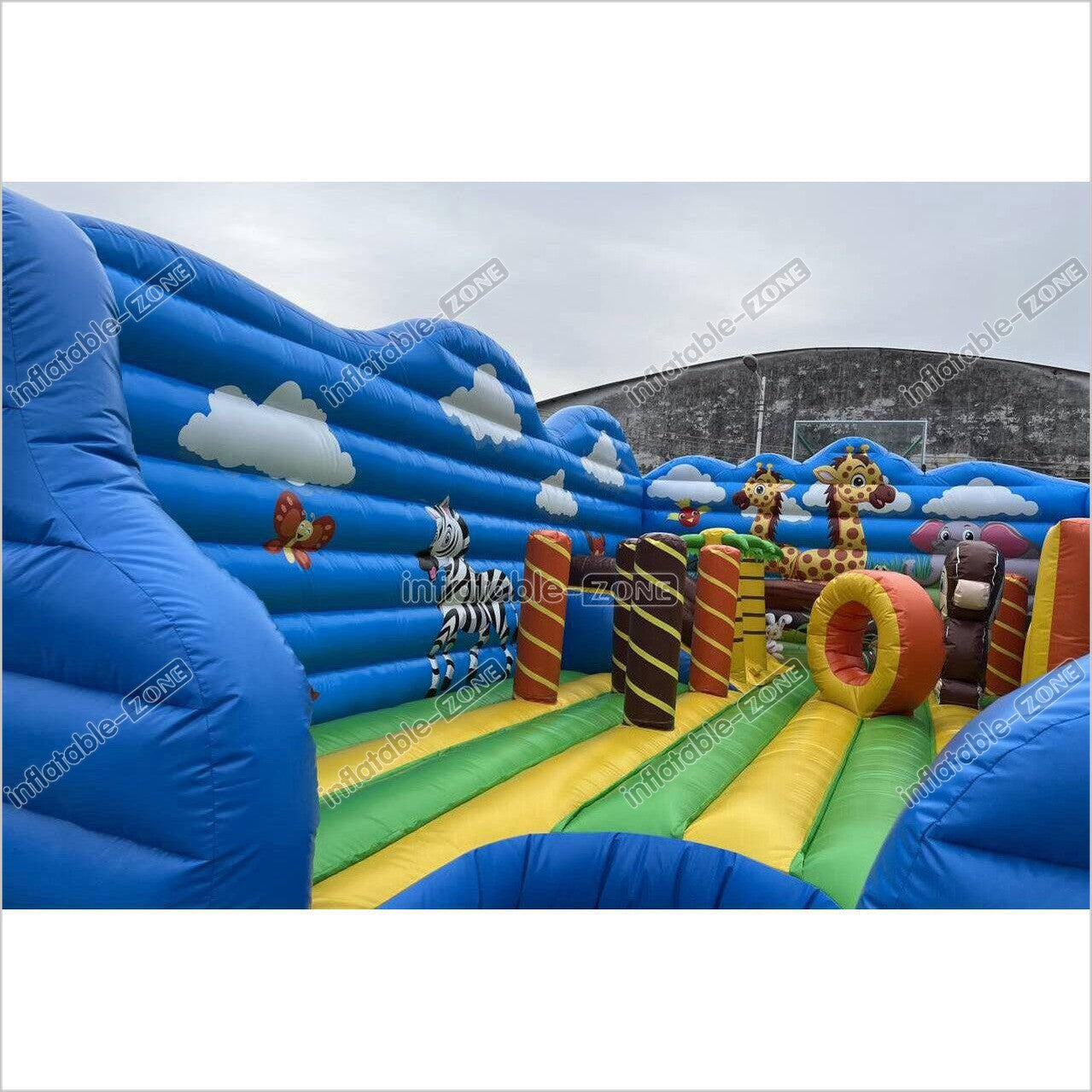 Inflatable Play Place Commercial Inflatable Fun City Colorful Play Inflatable Kids Playground ...