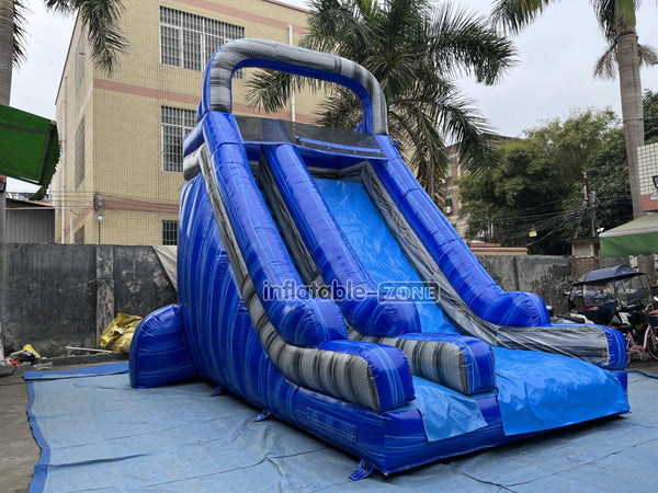 Fun Commercial Inflatable Slide Jumping Bouncer Marble For Outdoor Events And Parties