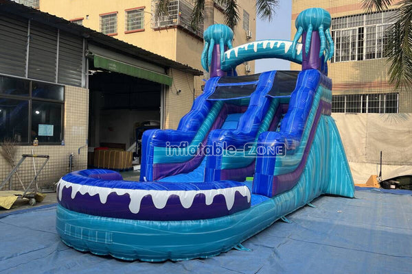 Commercial Inflatable Water Slide Blow Up Jumper Near Me Jellyfish Waterslide For Above Ground Pool
