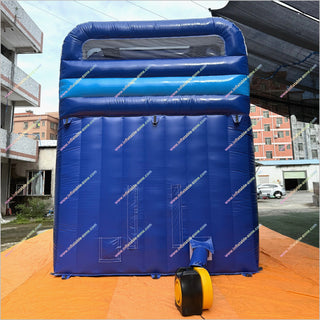 Blue Wave Commercial Water Slide Bounce House Swimming Pool Cheap Blow Up Water Slide Inflatable For Pool