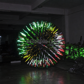 Illuminate your fun with our Commercial Color Lighting Zorb Ball! This glow-in-the-dark marvel ensures an electrifying zorbing experience. Perfect for parties or nighttime adventures, it's bound to be the highlight of any event. Get yours today and light up the excitement!