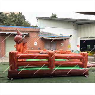 Crazy Mechanical Bull Ride Inflatable Bucking Bull Riding Machine Cost Blow Up Mechanical Bull For Sale