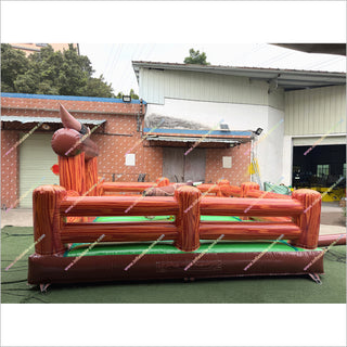Crazy Mechanical Bull Ride Inflatable Bucking Bull Riding Machine Cost Blow Up Mechanical Bull For Sale