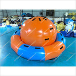 Crazy Spinning Inflatable Water Rocker UFO Towable Tube Inflatable Gyr
