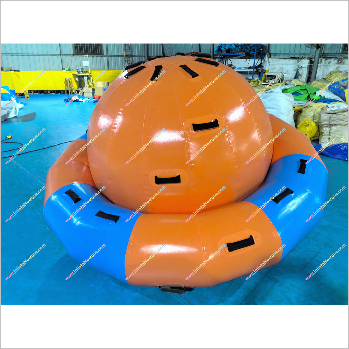 Crazy Spinning Inflatable Water Rocker UFO Towable Tube Inflatable Gyr