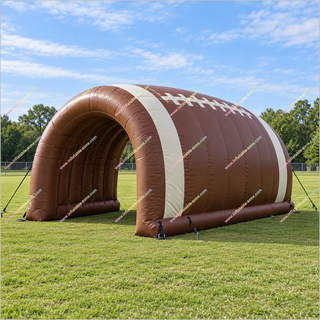 Custom Inflatable Football Tunnels Blow Up Archway Inflatable Football Run Through Football Helmet Tunnel