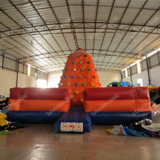 Scale to new heights with our Customized Climbing Wall Inflatable! Measuring 6x6x4.5 meters, this inflatable combines the thrill of climbing with the splash of a water slide. Perfect for summer fun, it's a customizable adventure for all ages. Climb, slide, and make a splash with this unique inflatable experience!
