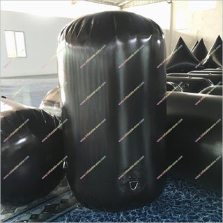 Cylindrical Inflatable Paintball Bunker Archery Game Obstacles Blow Up Paintball Bunkers For Sale