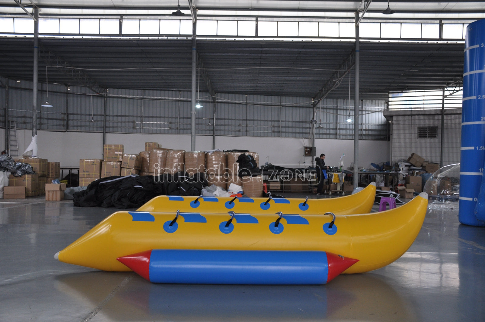 Inflatable Banana Boat Towable Banana Boat Tube Blow Up Banana Boat