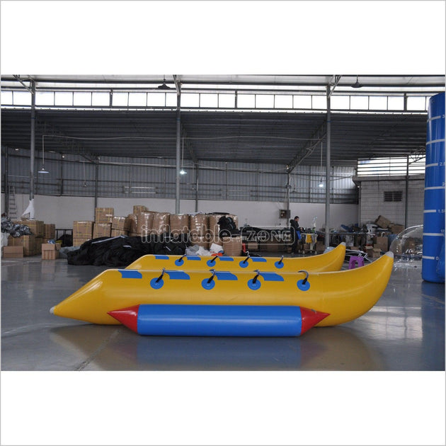 Inflatable Banana Boat Towable Banana Boat Tube Blow Up Banana Boat