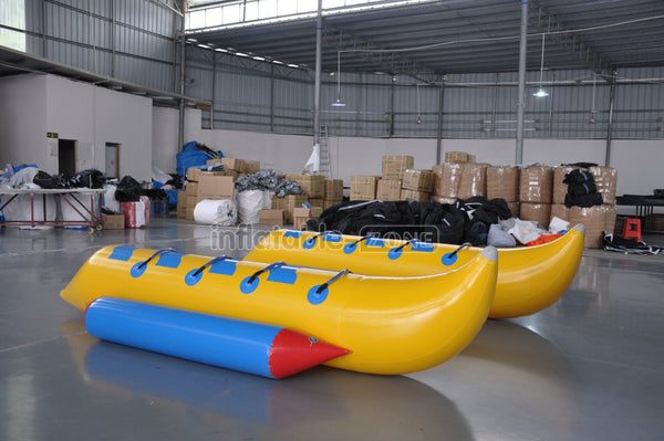 Inflatable Banana Boat Towable Banana Boat Tube Blow Up Banana Boat