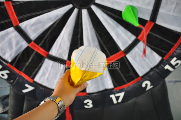 Inflatable soccer dart inflatable footdart for soccer football game outdoor